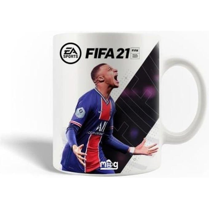 Mug en Céramique Paris Saint Germain PSG Mbappé Foot FIFA 21 Ultimate Team FUT 21