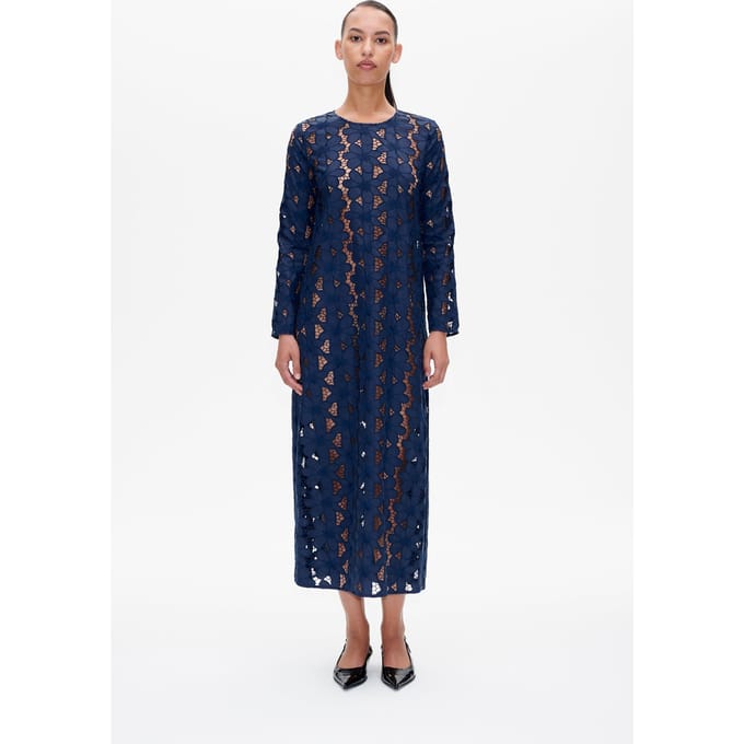 Baum und Pferdgarten Adea Dress Baritone Blue Größe: 42 | Maxikleider Outlet | Damen | Blau
