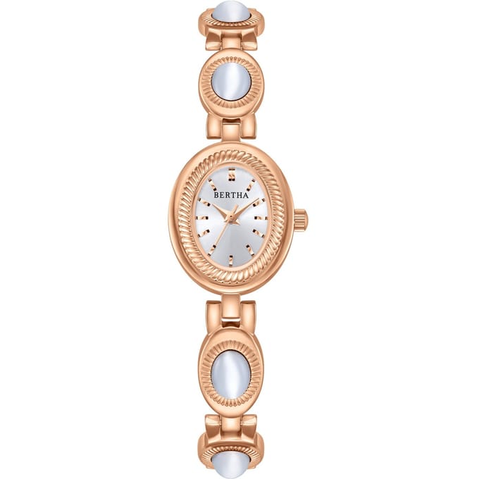 Rosalie horloge met jade armband