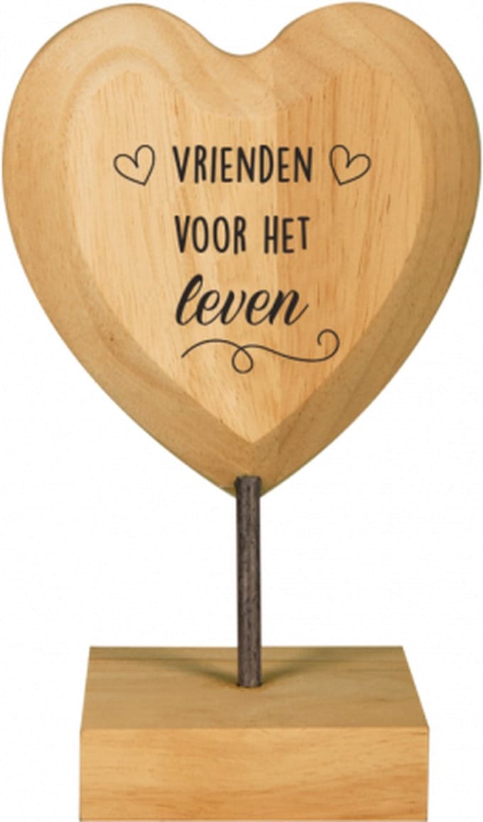 Hart - Vrienden - Lint: Speciaal voor jou - Cadeauverpakking