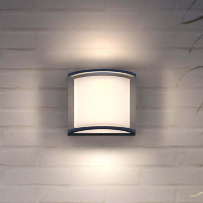 Philips Samondra wandlamp - Ultra Efficient - antraciet - 3,8W