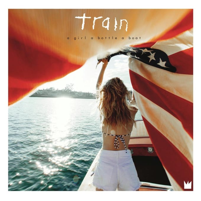 A Girl A Bottle A Boat - Train