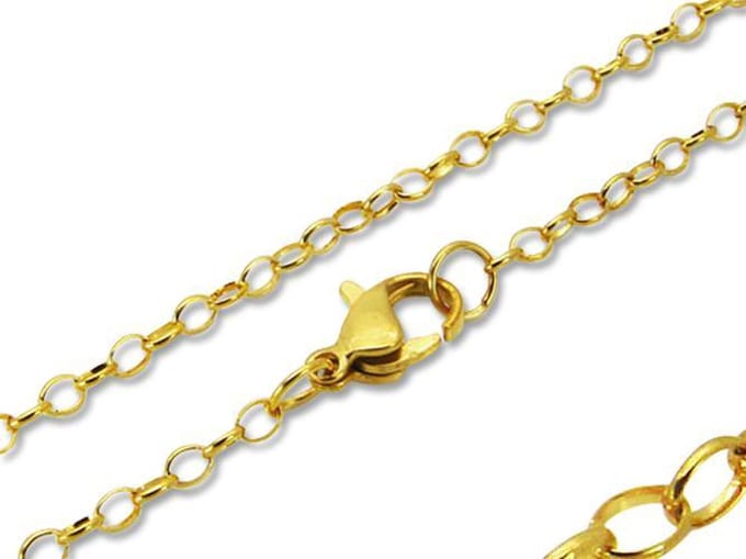 Amanto Ketting Eli G - 316L Staal - Anker - 2mm - 45cm