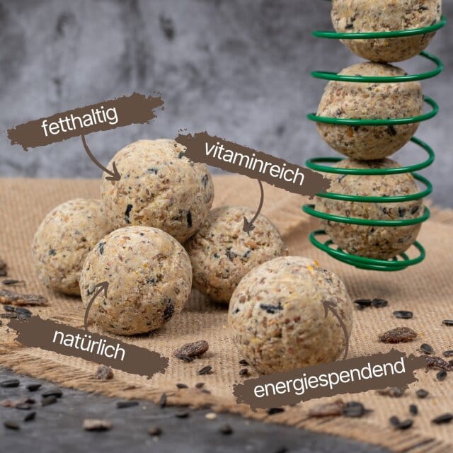 150 st. Lyra Pet® mezenbollen van de Alb-Mühle volkoren & fruit zonder netje, 85 g per stuk