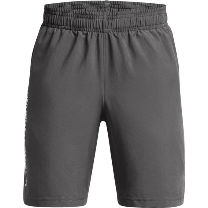 Under Armour Tech Korte Broeken Kinder - Grijs - Maat 160 - 170 CM - Poly Woven