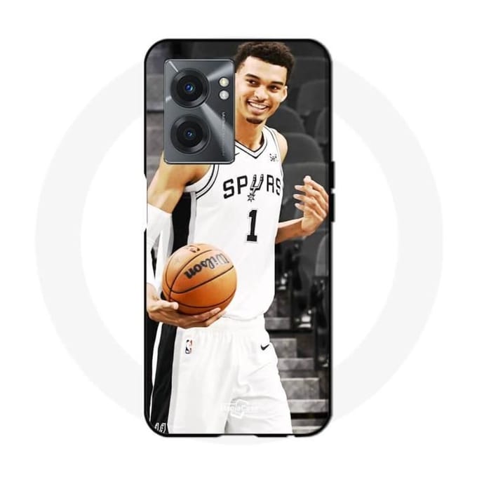 Realme V23 hoesje Victor Wembanyama San Antonio Spurs nr. 1