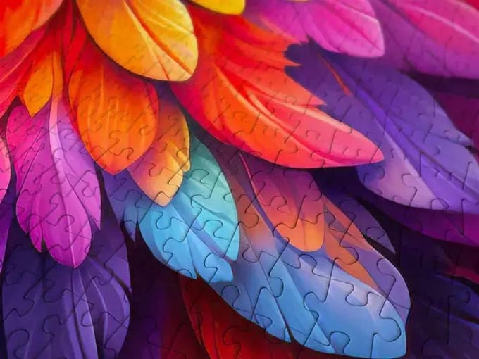 Enjoy Puzzle legpuzzel 1000 stukjes kleurrijke vogelillustratie.