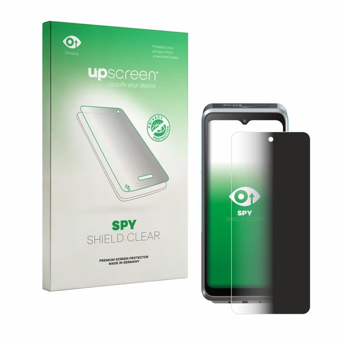 upscreen - privacy screenprotector voor ingenico Axium DX8 - Folie Beschermfolie Blauwlichtfilter