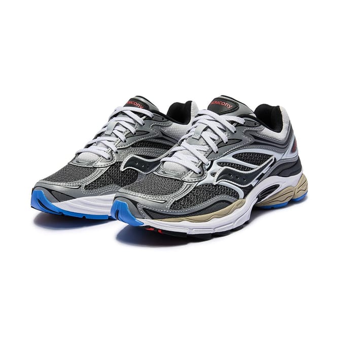 Saucony ProGrid Omni 9 Metallic Pack - Grijs Zilver Unisex Sneakers S70907-1 38 gray