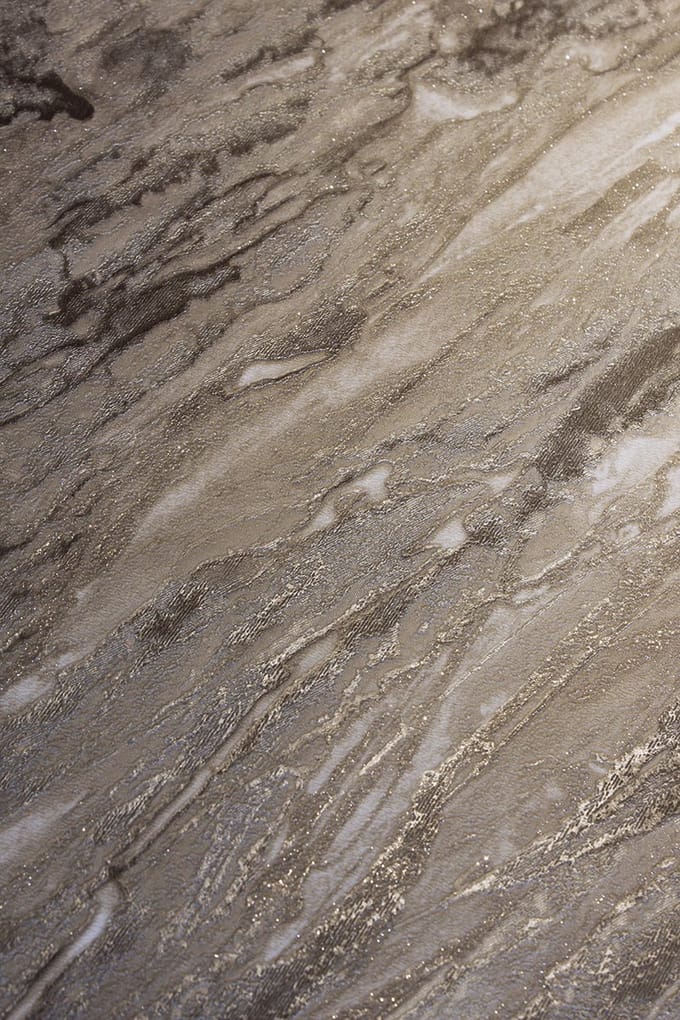 Dutch Wallcoverings - Venezia- Marbre taupe glitter - M663-08
