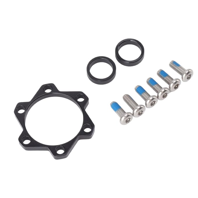 Adaptateur de moyeu avant de vélo de 15 mm en alliage d'aluminium, kit de conversion de moyeu Boost de 100 mm à 110 mm pour bricolage gray