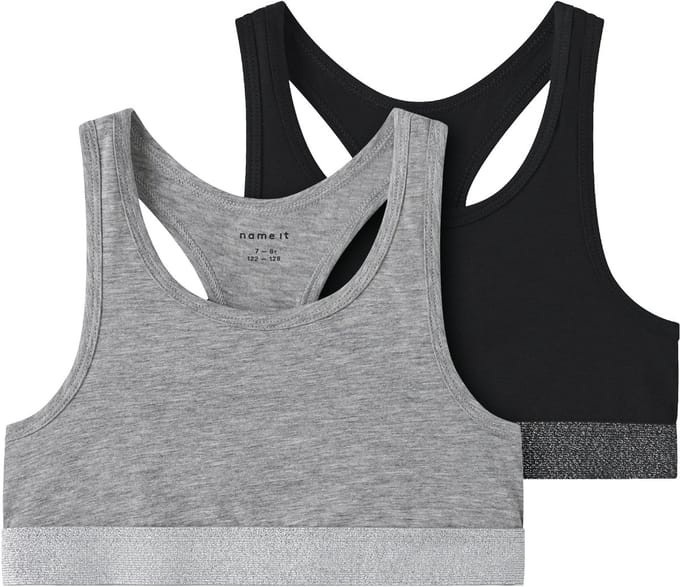 NAME IT - NKFSHORT TOP 2P NOOS - Meisjes - Onderhemden