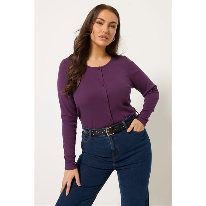 Yours Zwarte Riem Van Imitatieleer Met Studssize 42-44