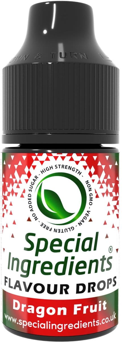 Dragon Fruit (Drakenvrucht) Smaak Druppels - 30 ml - Smaakdruppels - Flavour Drops - Moderne Gastronomie - Moleculair Koken - Hersluitbare Pot - Recycled Plastic