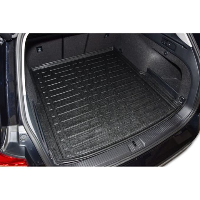 Kofferbakmat - SCOUTT - Volkswagen Passat B8 - TPE Rubber - 100% Waterdicht - Antislip zwart