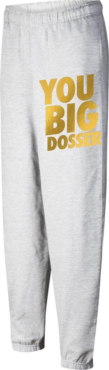 You Big Dosser Gold Joggingbroek - Grijs - XL