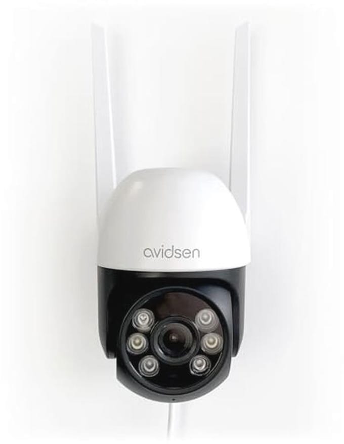 Beveiligingscamera Full HD 2K - Gemotoriseerd 360° - WiFi - Nachtzicht - Bewegingsdetectie