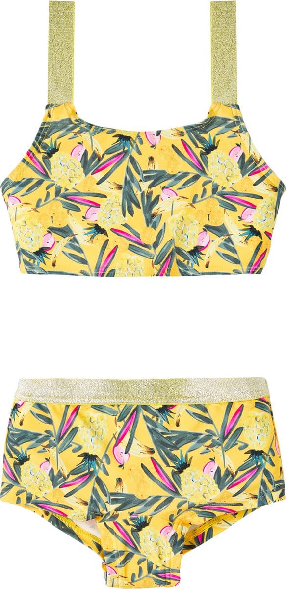 Name it bikini meisjes - geel - NKFzarli - maat 116