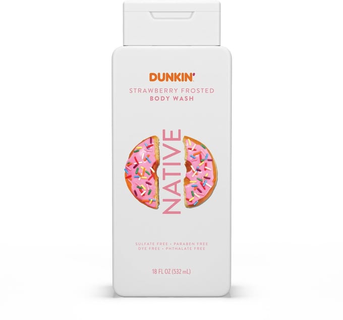Native - Body Wash, Sulfate Free, Strawberry Frosted