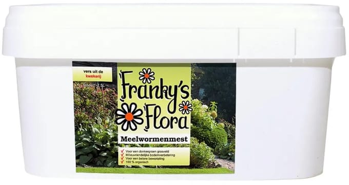 Franky's Flora - Meelwormenmest - Frass - 2,5 L