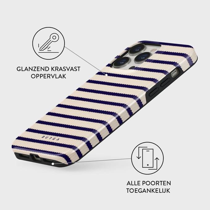 Burga Tough Backcover voor de Apple iPhone 14 Pro - Old Money