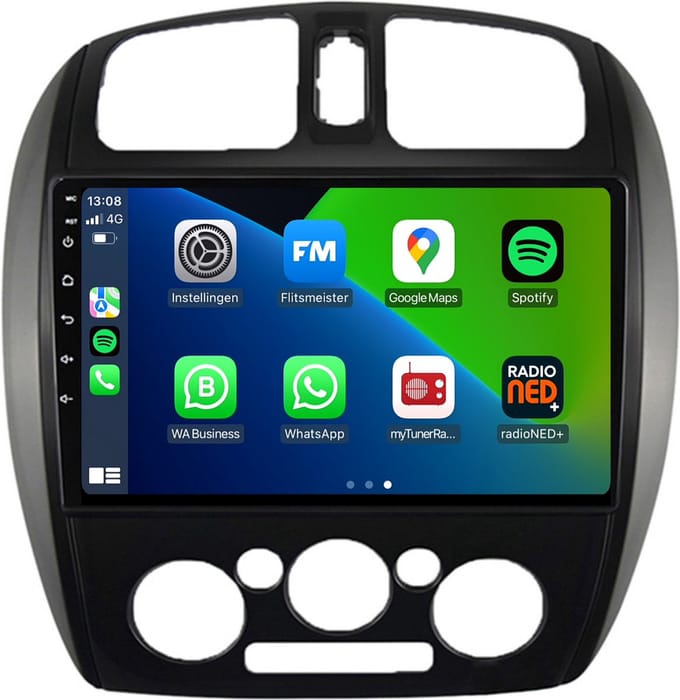CarPlay autoradio geschikt voor Mazda 323 | 2003 t/m 2009 | Android 13 | Draadloos Apple CarPlay & Android Auto | 2GB + 32GB | 8-Core | Davilon | 2025 model | 2003 2004 2005 2006 2007 2008 2009 | Bluetooth & Wifi