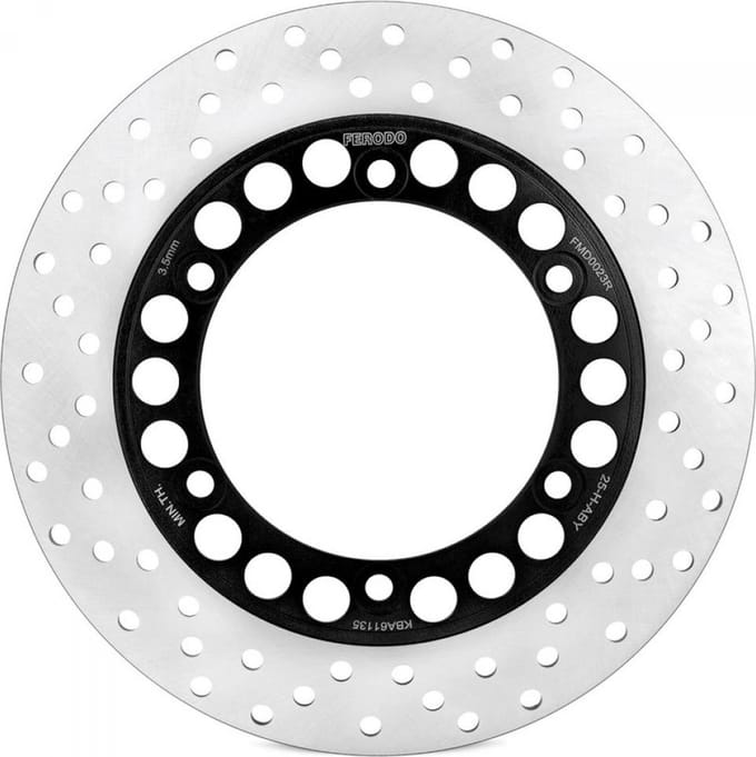 Disque de frein arrière Ferodo pour Moto Ducati 992 St3 2004 à 2006 AR Neuf