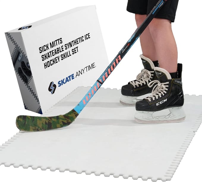 Vergrootbare Synthetische IJstegels voor Hockey Oefenen Buiten