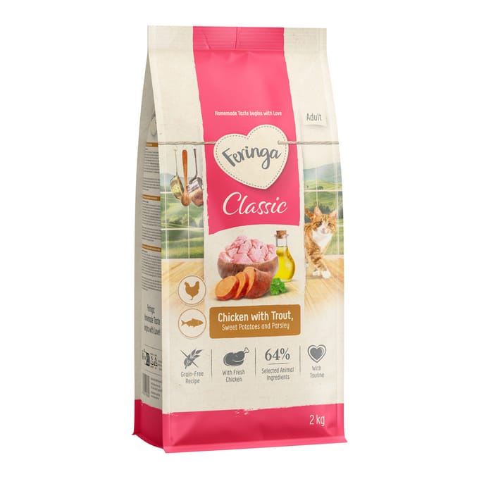 Feringa Adult Duo kip met forel - Nieuw Recept 2 kg