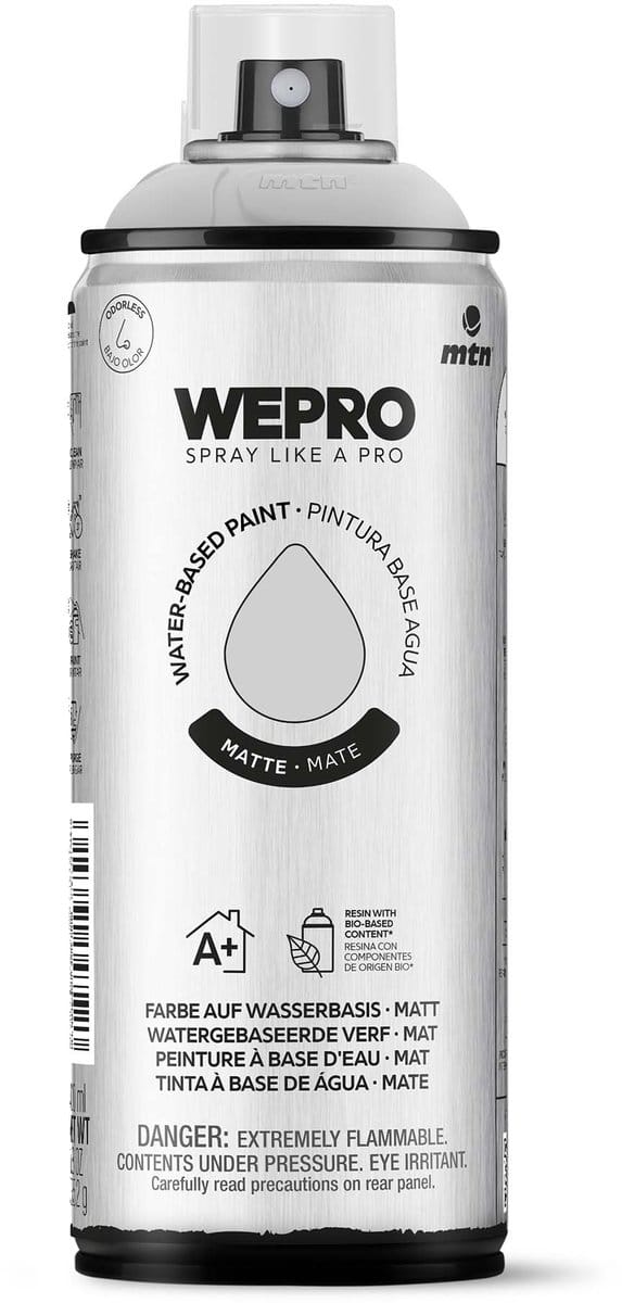 SpuitbusGrijs Halo Mat MTN WEPRO WATER-BASED PAINT 400ML
