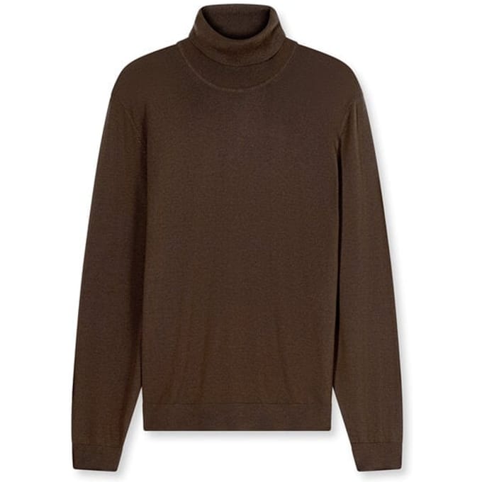 OLYMP Casual Breisel, Zwart-Bruin