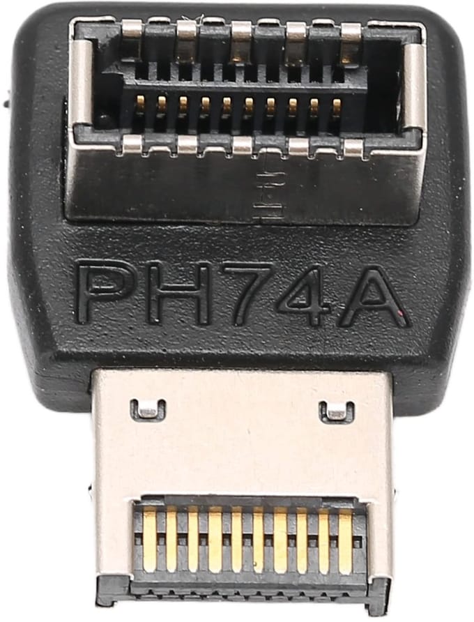 Cosensi - USB 3.1 Type E Adapter met 90 Graden Elleboog