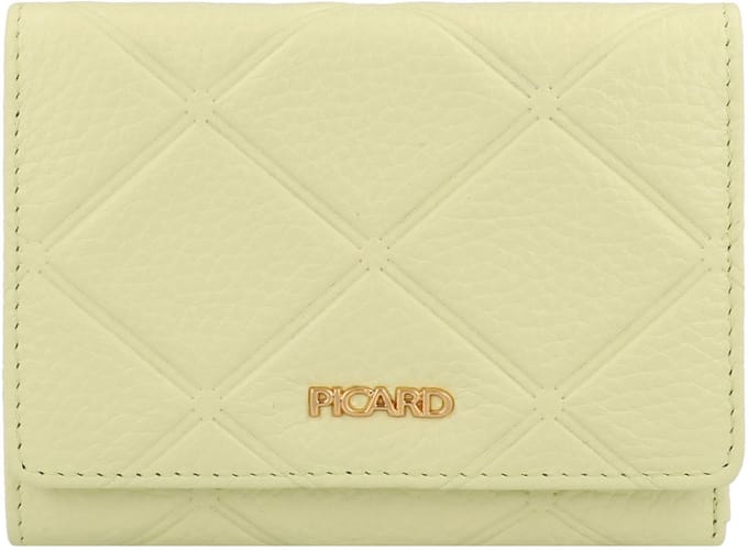 Picard Portemonnee RFID-bescherming Leer 12.5 cm - Dames - Horizontaal - limoncello