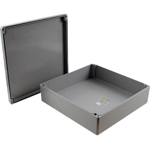 Hammond Electronics 1590ZGRP253 Universele behuizing 405 x 400 x 120 Polyester Grijs 1 stuk(s)