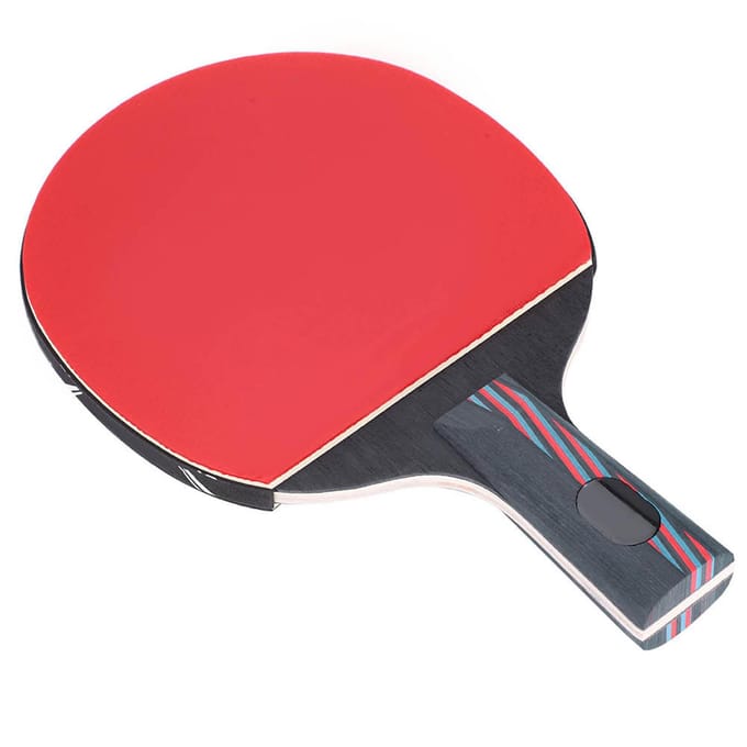 1 Stuks Pingpongbal Rackets Tafeltennis Racket Bat Paddle Accessoires (Penhold) red