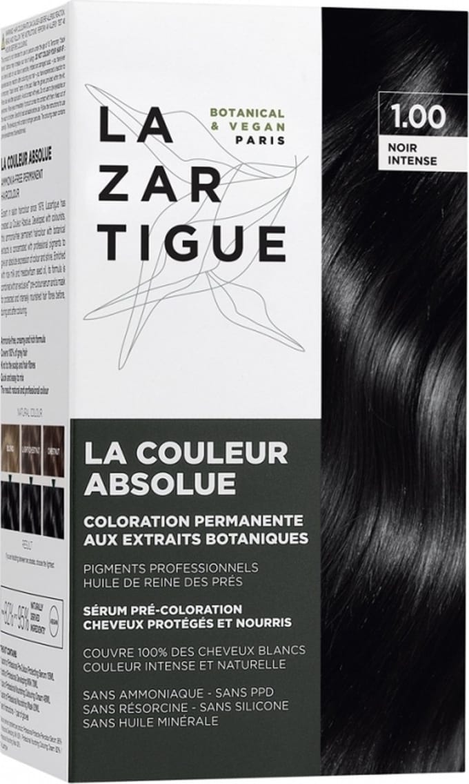 Lazartigue La Couleur Absolue Permanent Haircolour Pakket 4.00 Chestnut Set