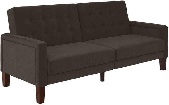 Porter-Slaapbank - 3-zits - Grijs Linnenlook