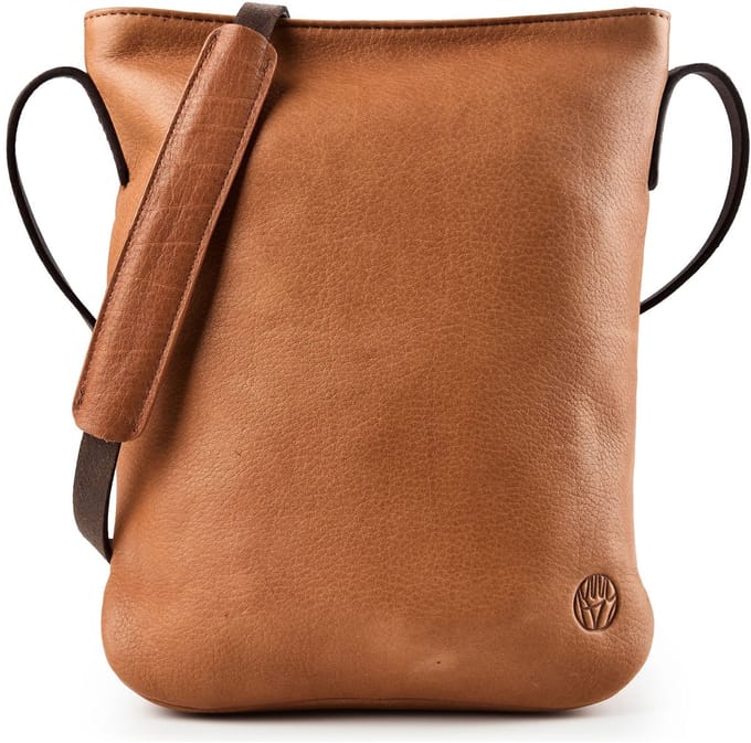 Harold's Chaza Mini tas Schoudertas Leer 15 cm - Dames - cognac