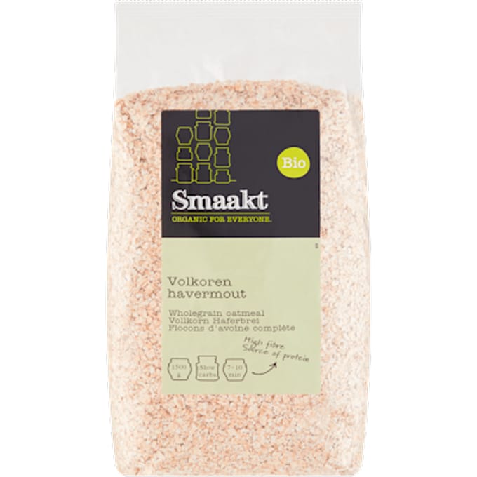 Volkoren havermout XL biologisch