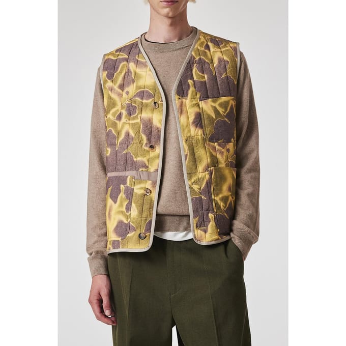 Paul Smith Quilted Gilet Yellow Taglia: S | Giacche Outlet | Uomo | Giallo