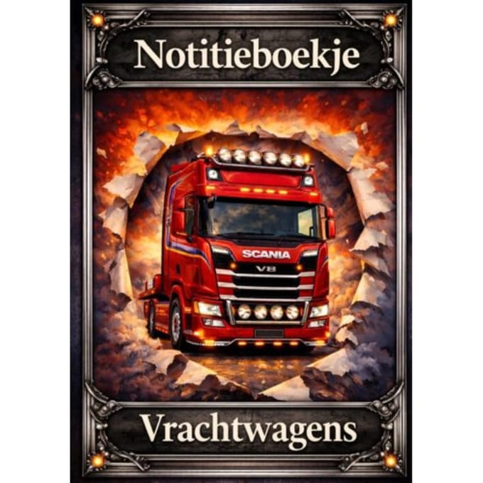 Notitieboekje, Vrachtwagens. - H. Mourits