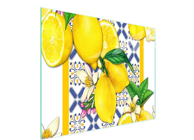 TMK ArtDeko - Snijplank - Gehard Glas - 52x30 cm - Anti-slip