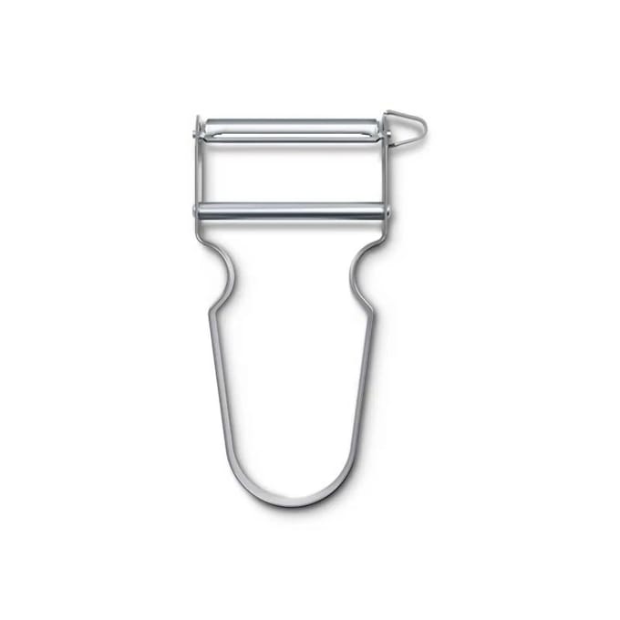 Victorinox REX Peeler – Iconische Dunschiller – Ultra-Scherp – Ergonomisch – Aluminium – Glans