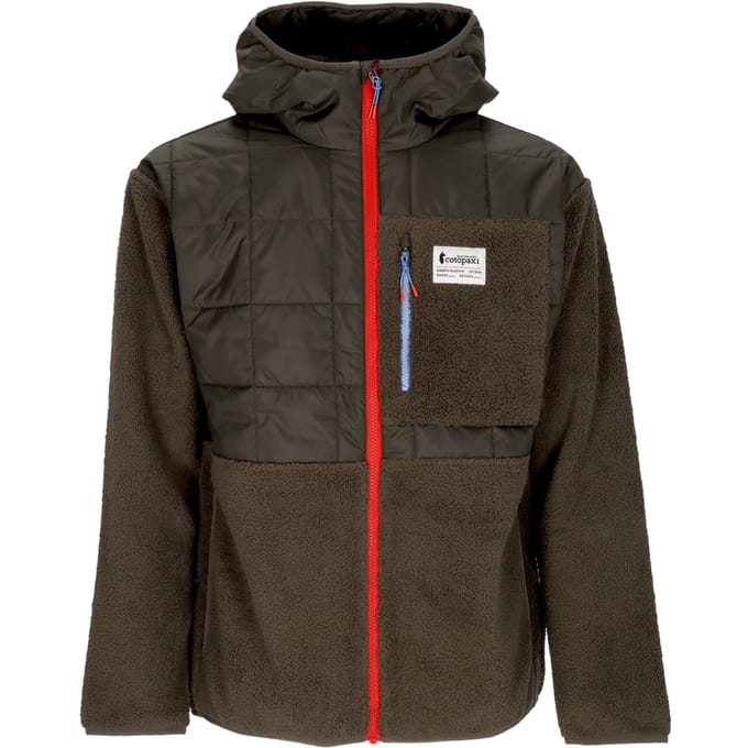 Trico hybride herenjack met capuchon IJzer/ijzer