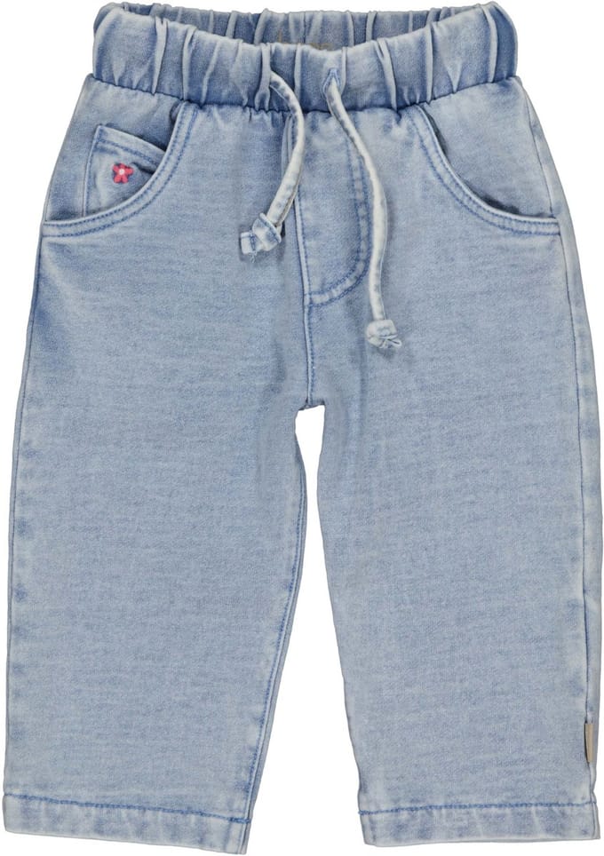 B.E.S.S. Baby meisjes jogg jeans broek Light Blue maat 68