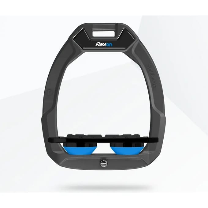 Plat Grip Veiligheidsbeugels Anthraciet/Zwart/Blauw Flex-On Safe-On