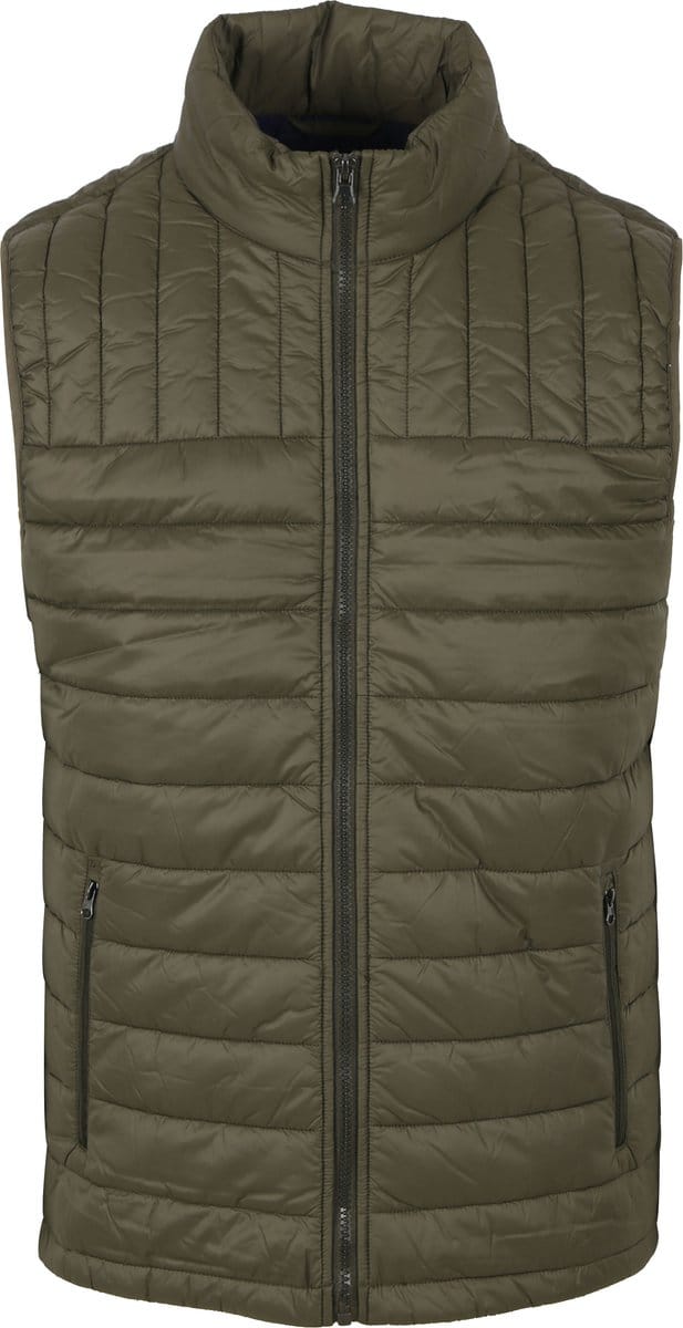 Suitable Bodywarmer Olijfgroen - Maat L - Heren