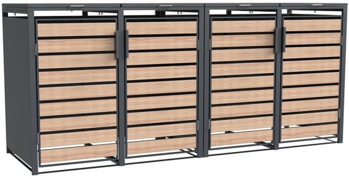 Westmann - WMJGBC212-4 - Lacina afvalbak | 4x 240 L