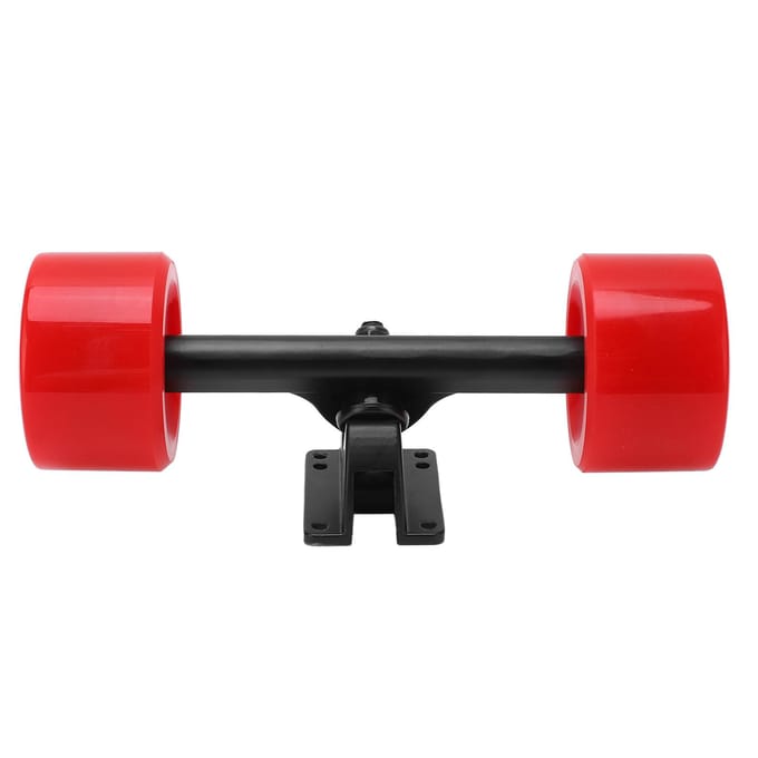 Skateboard Truck en Wielen 82A Hardheid Hoge Nauwkeurigheid Stabiele Skateboard Accessoires voor Elektrische Skateboards rood