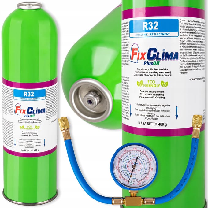 R32 Home Airconditioning Navulkit, Koelmiddel, FIXCLIMA